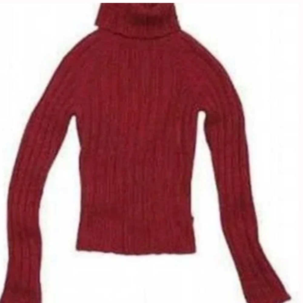 VINTAGE Abercrombie & Fitch stretch SWEATER 70% cotton new rare